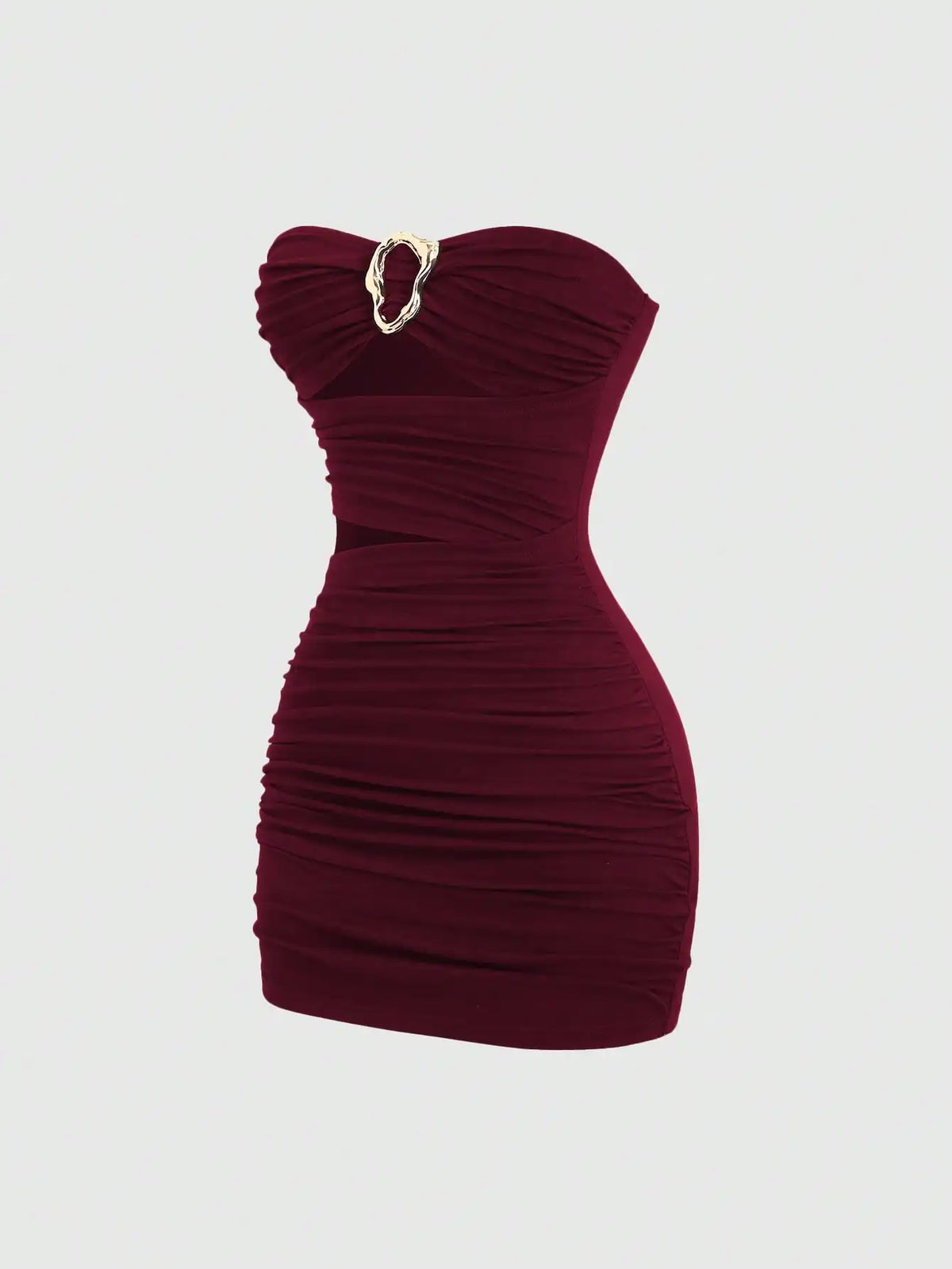Leona Ruched Mini Dress