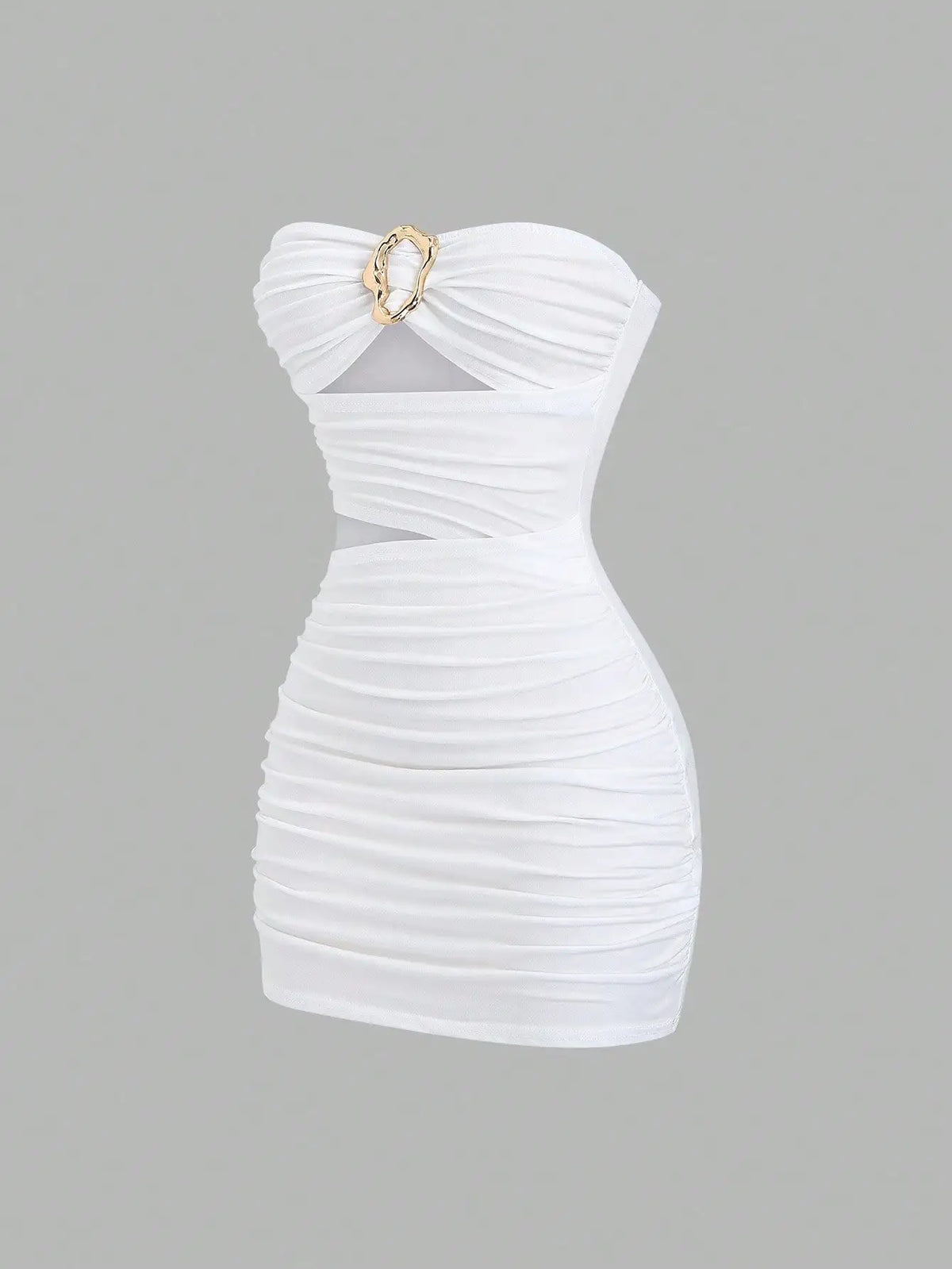 Leona Ruched Mini Dress
