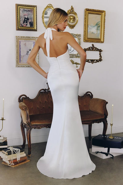 Amoris Pleated Mermaid Wedding Dress
