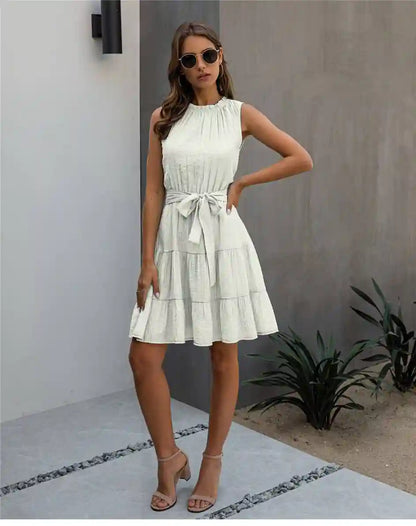 Tilly Linen Boho Beach Dress