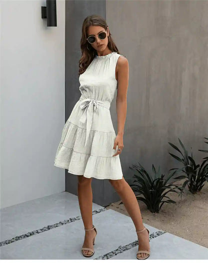 Tilly Linen Boho Beach Dress