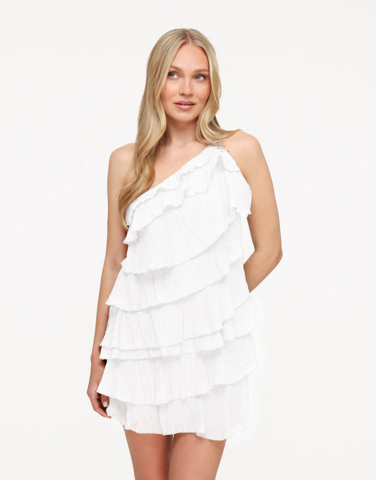 Ruffle Mini Dress