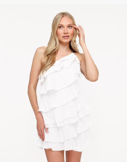 Ruffle Mini Dress