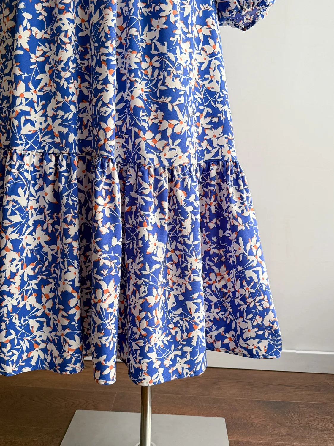 Xena Floral Maxi Dress with Flutter Sleeves