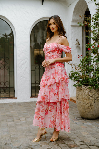 Sabrine Floral Maxi Dress