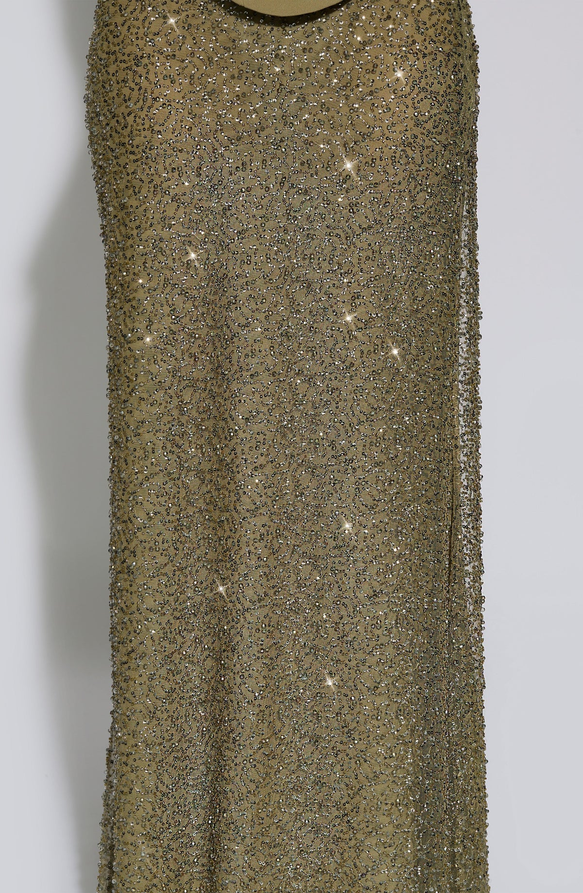 Camilla Skirt with Satin Finish and Column Cut