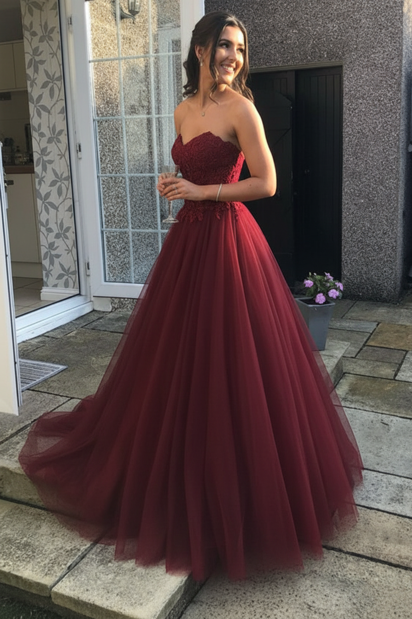 Fabiola Lace A-Line Gown