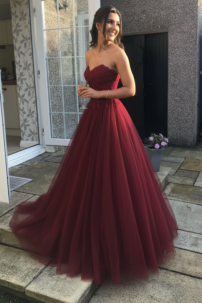 Fabiola Lace A-Line Gown