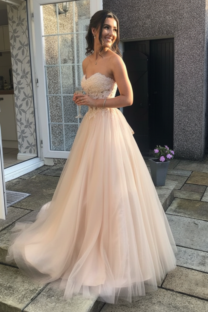 Fabiola Lace A-Line Gown
