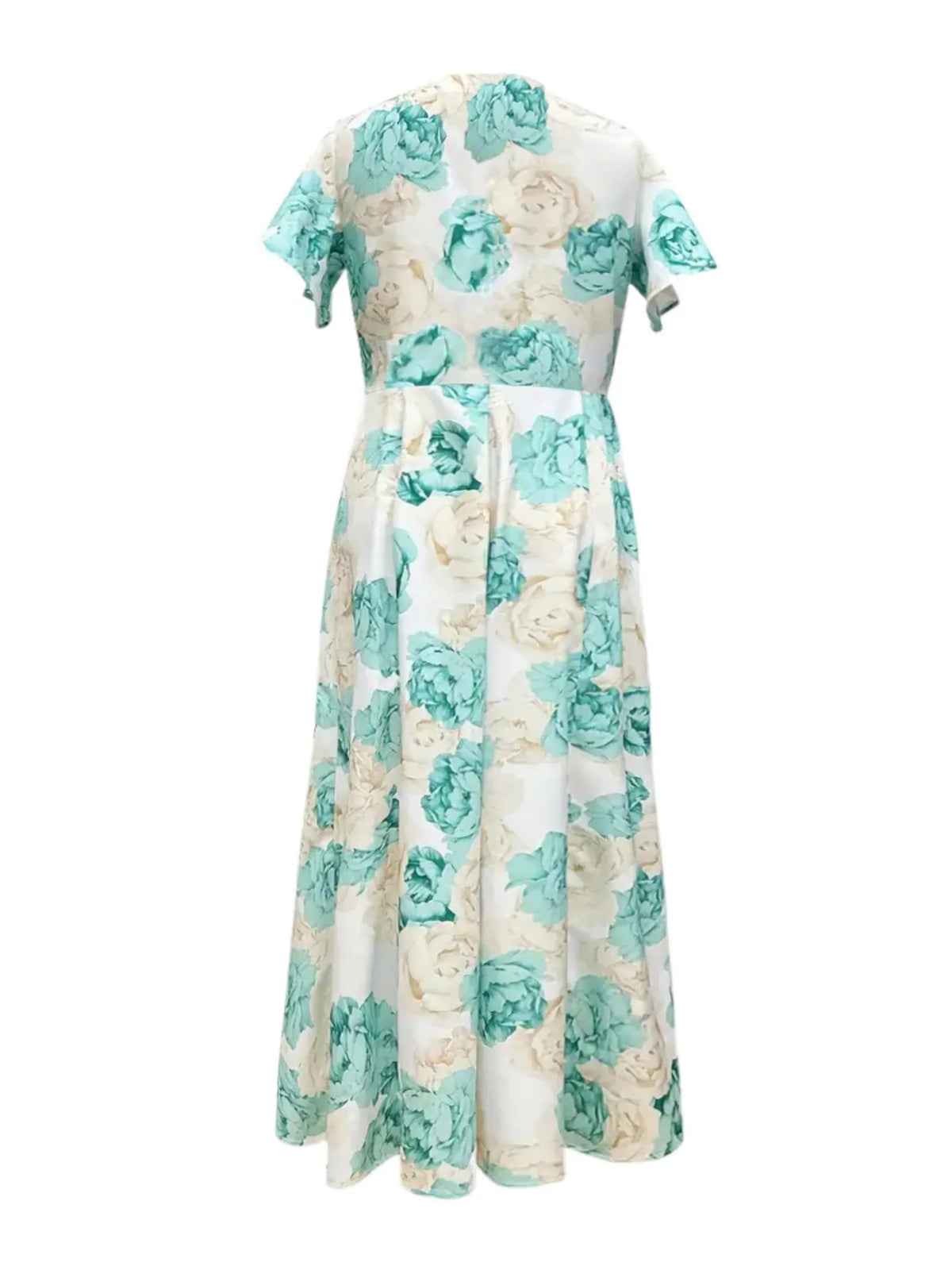 Xena Floral Maxi Dress with Flutter Sleeves