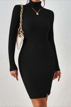 Cato Sweater Dress with Turtleneck and Bodycon Fit