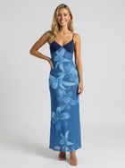 Aqua Maxi Dress