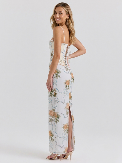Rosalie Corset Maxi Dress