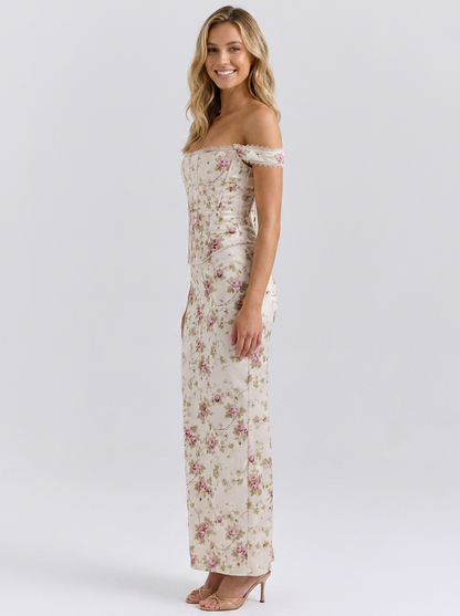 Rosalie Corset Maxi Dress