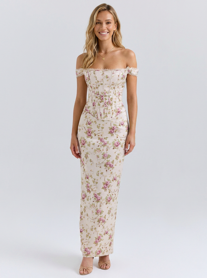 Rosalie Corset Maxi Dress