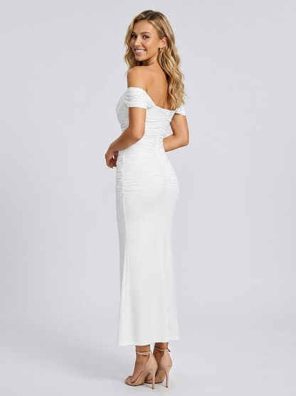 Sophia Off-Shoulder Maxi Dress
