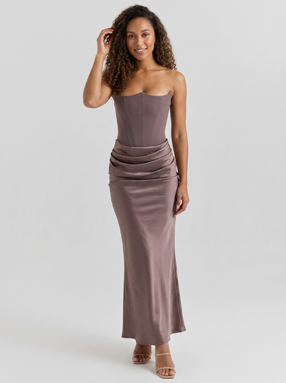 Lynn Corset Maxi Dress
