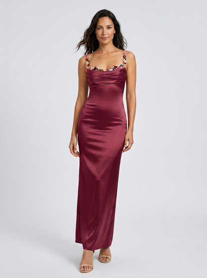 Maria Satin Gown