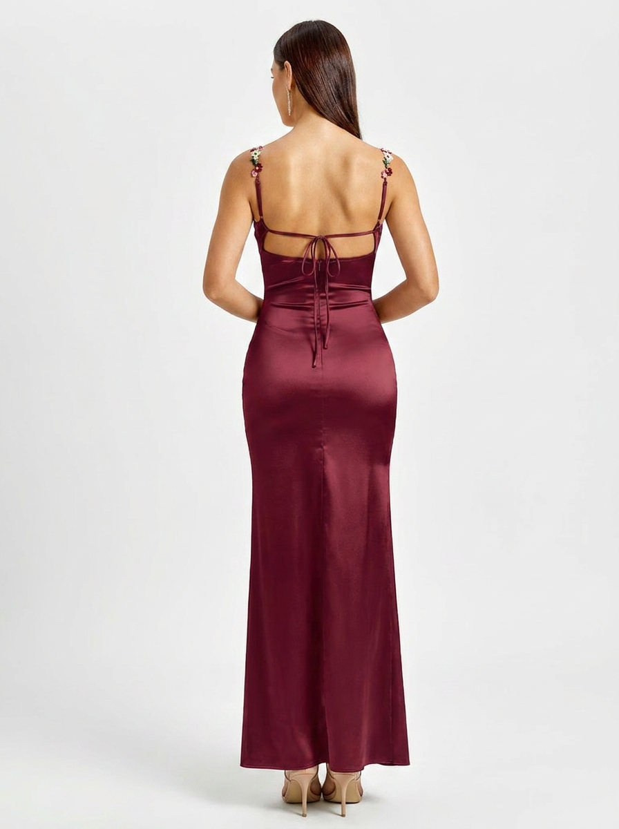 Maria Satin Gown