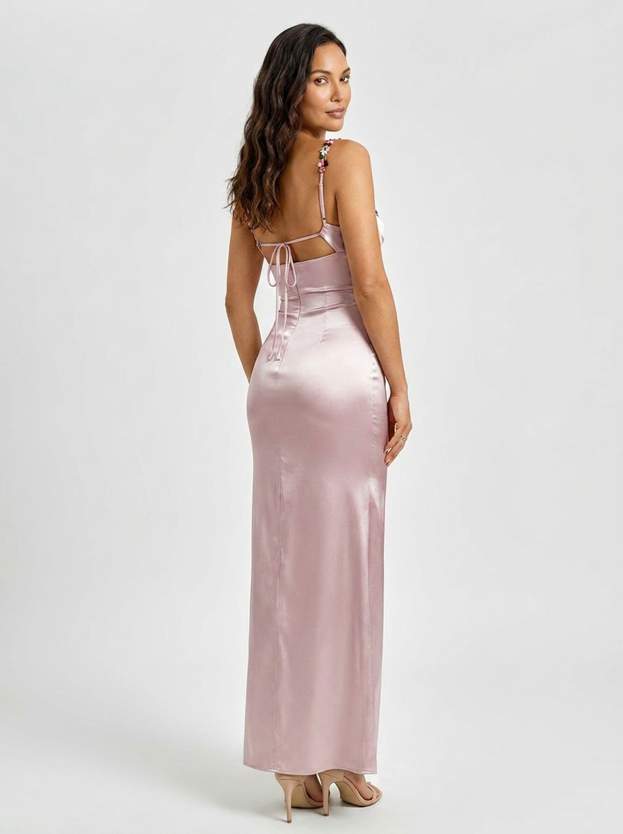 Maria Satin Gown