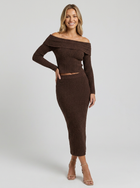 Lola Off-Shoulder Knit Dress