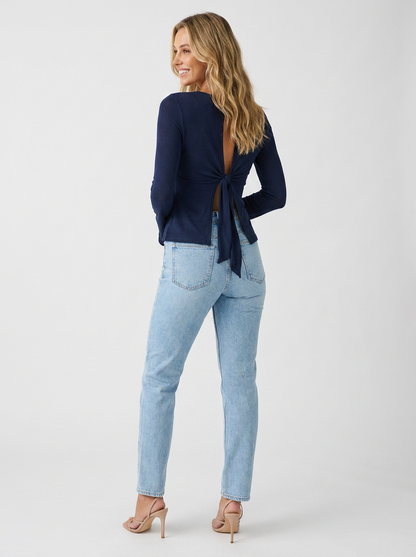Jessalyn Knot Tie Top