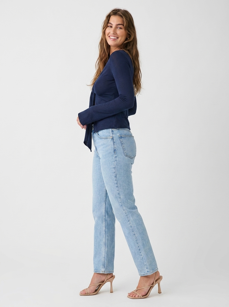 Jessalyn Knot Tie Top