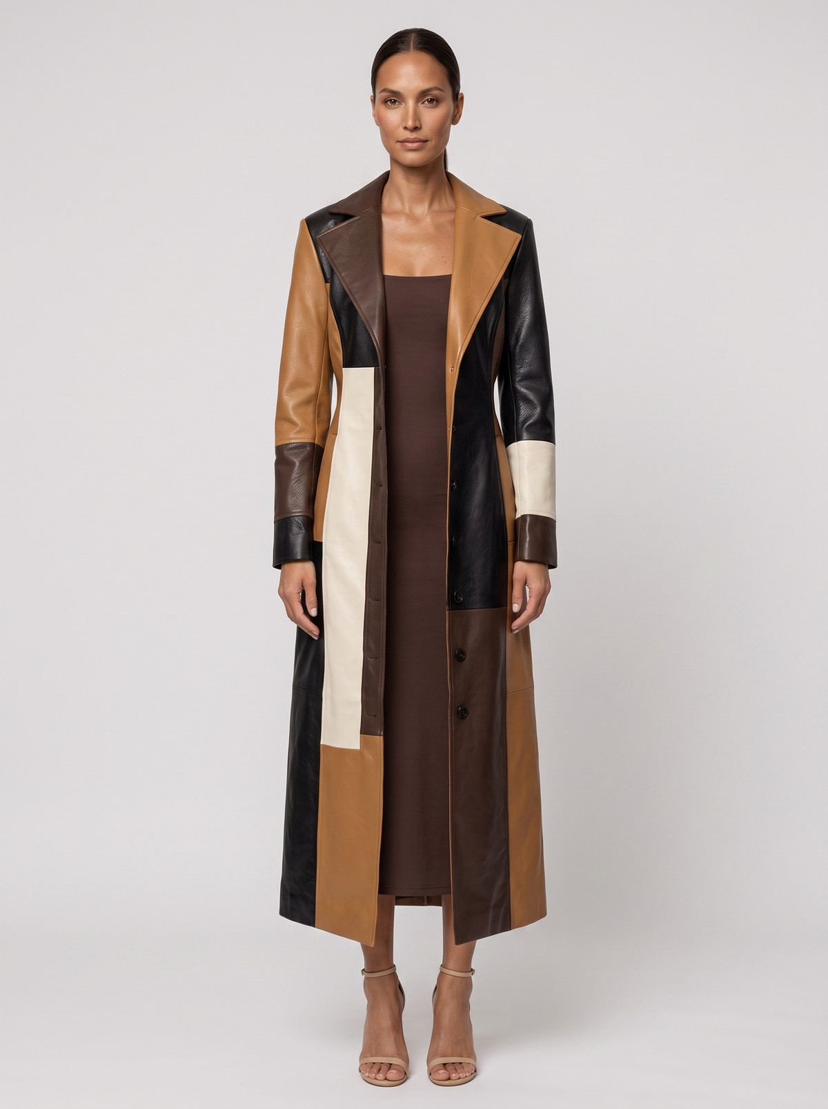 Marceline Leather Coat