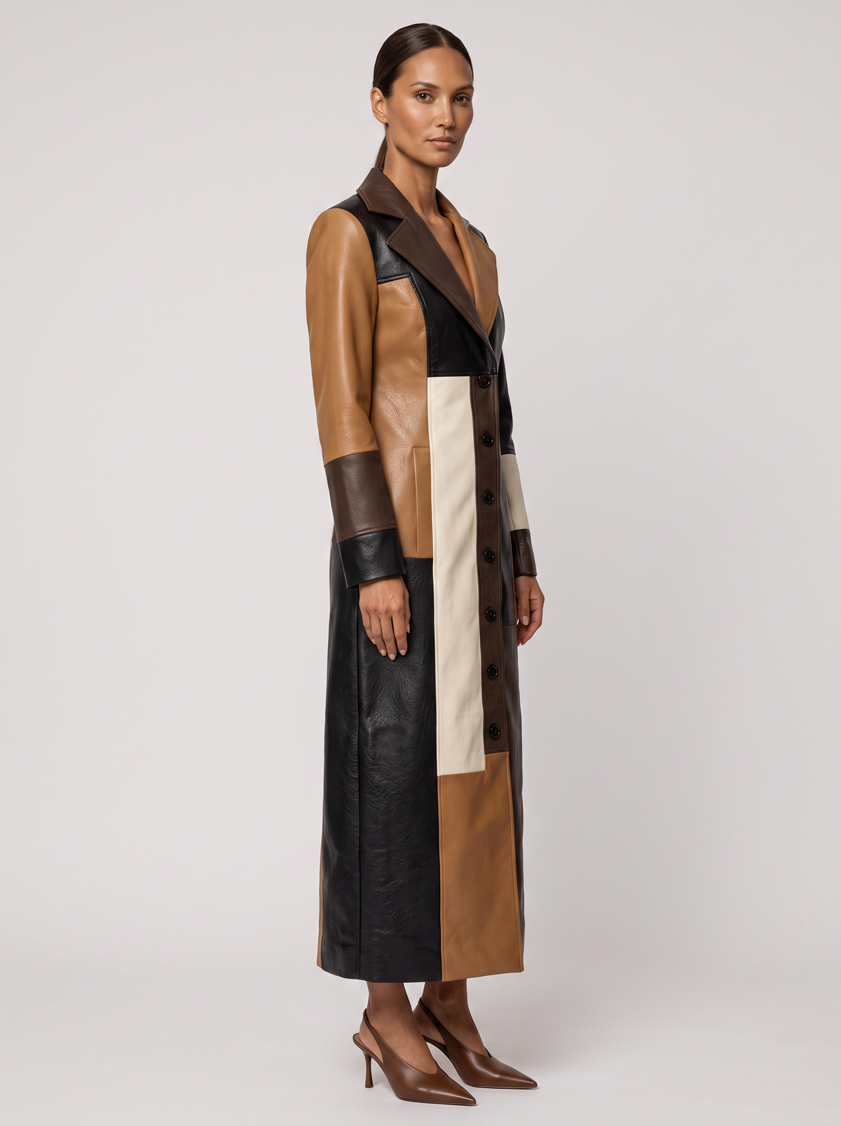 Marceline Leather Coat