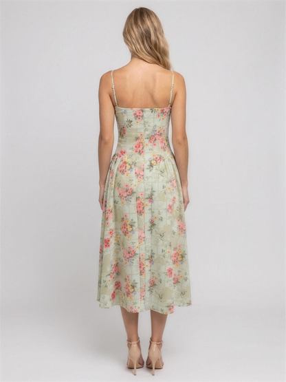 Primrose Corset Midi Dress