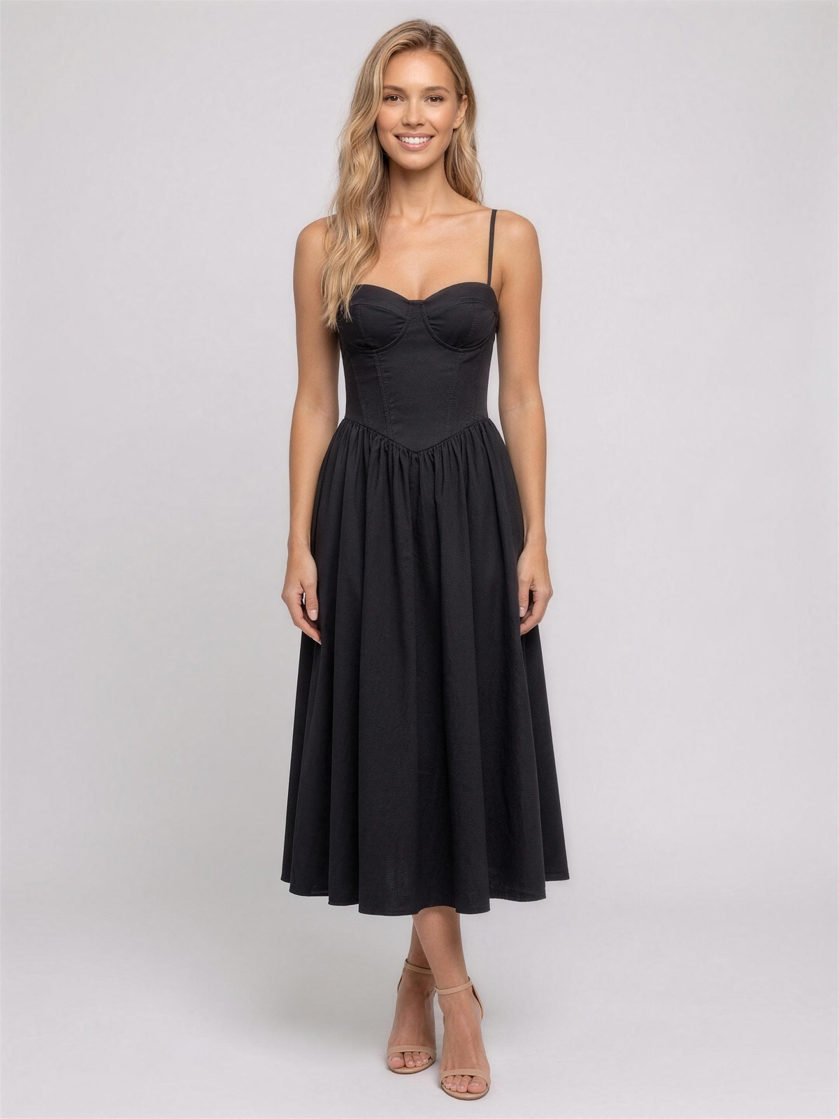 Primrose Corset Midi Dress