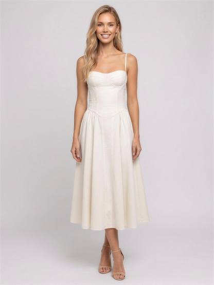 Primrose Corset Midi Dress