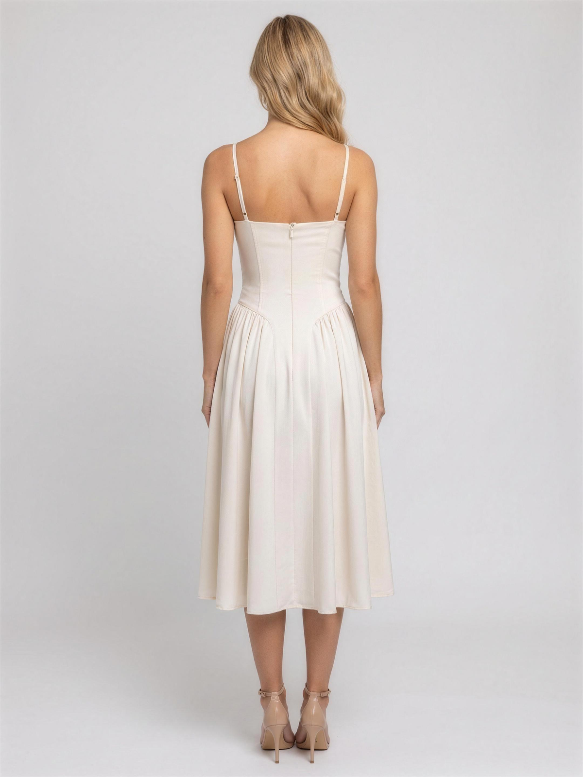Primrose Corset Midi Dress
