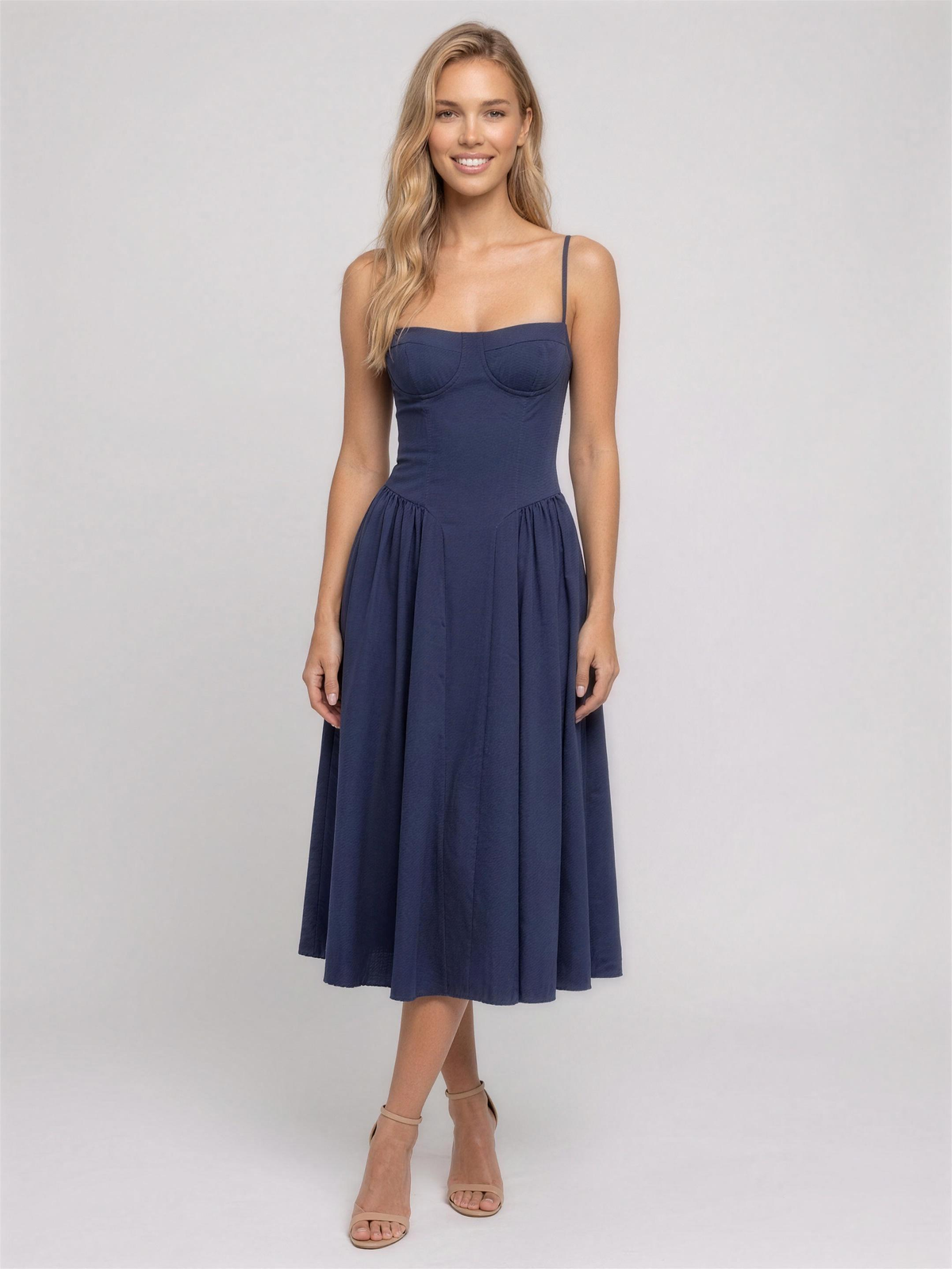 Primrose Corset Midi Dress