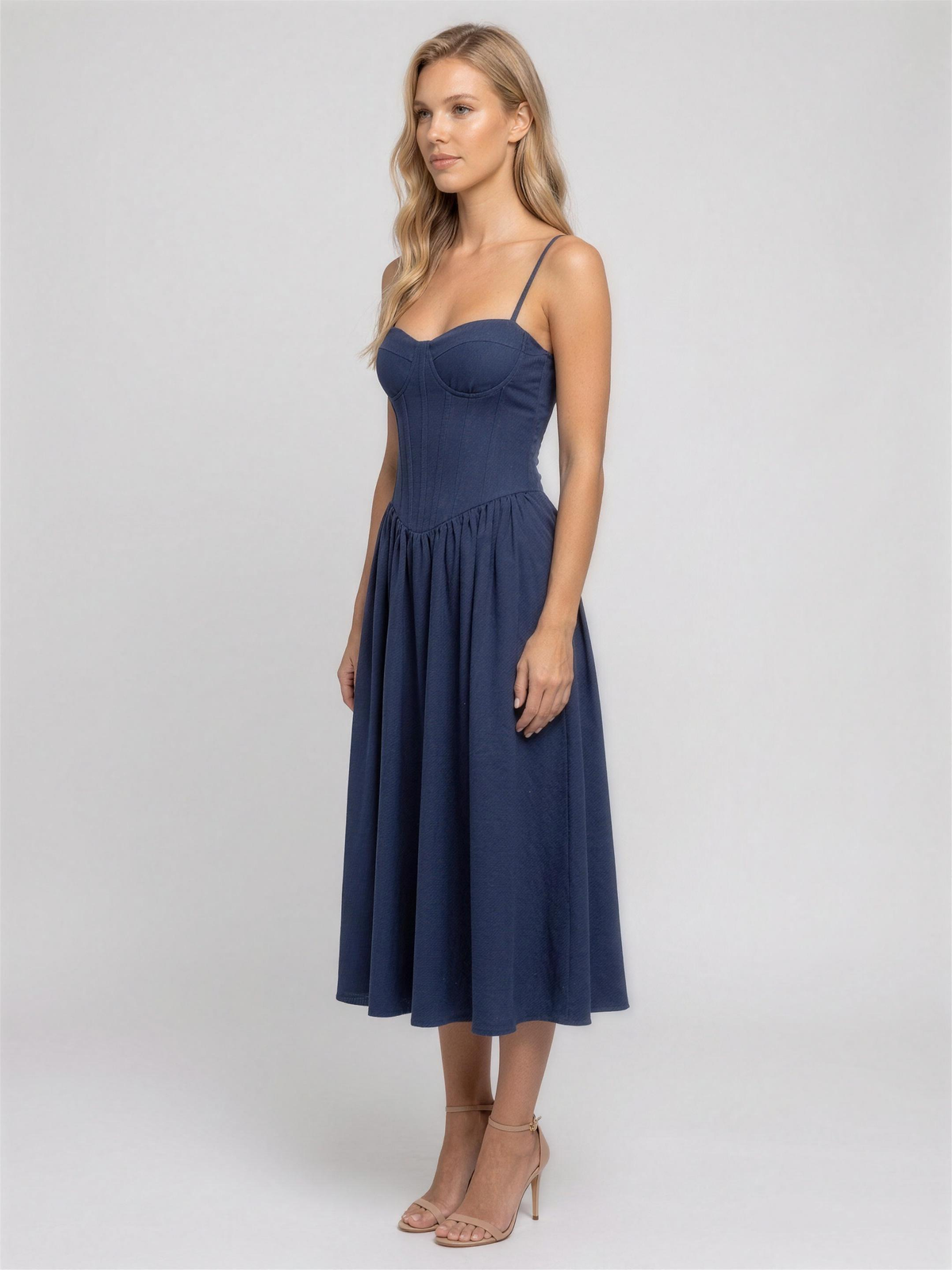 Primrose Corset Midi Dress
