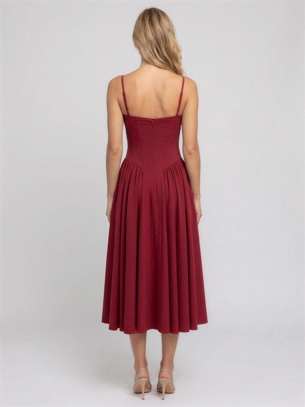 Primrose Corset Midi Dress