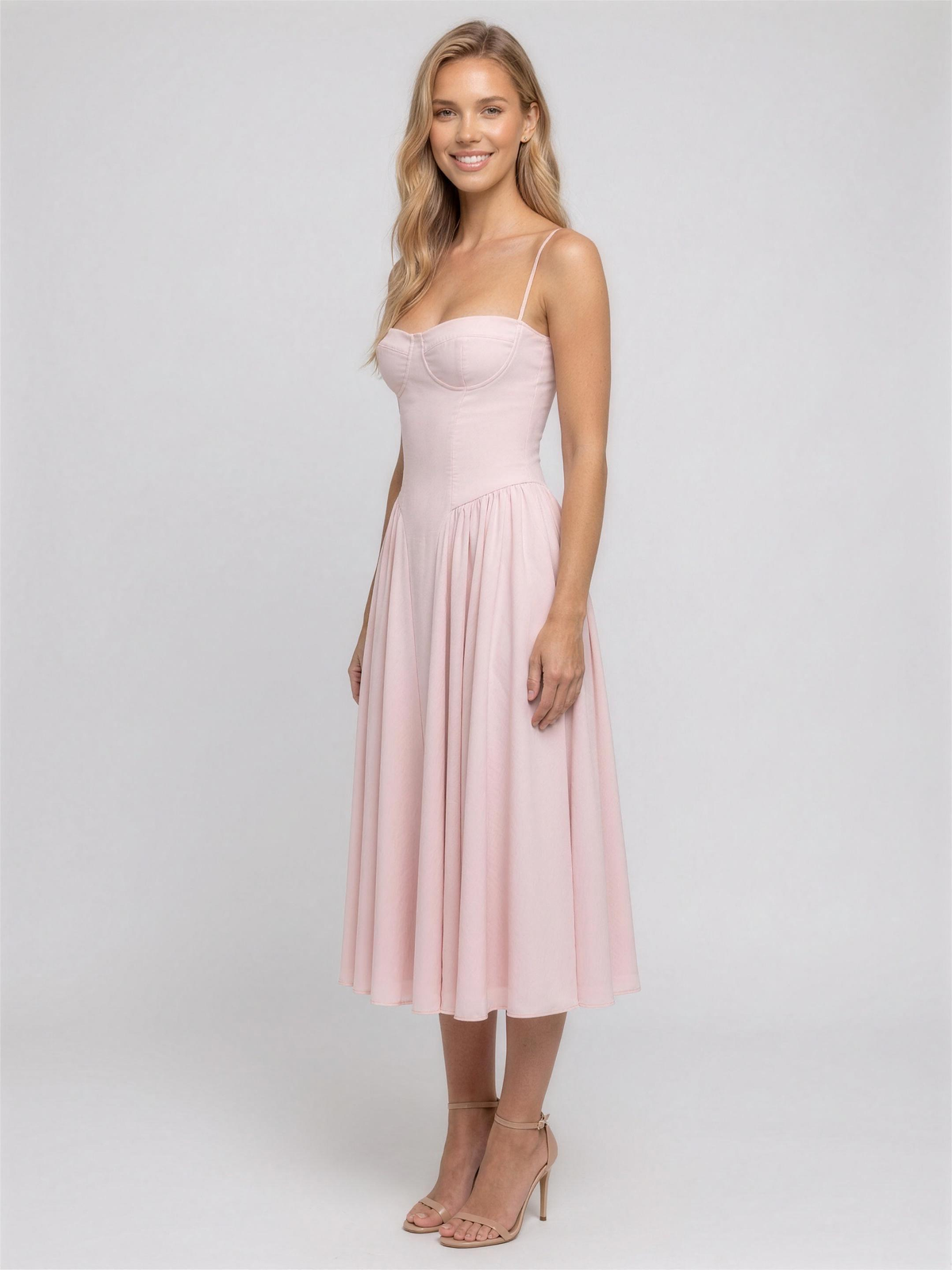 Primrose Corset Midi Dress