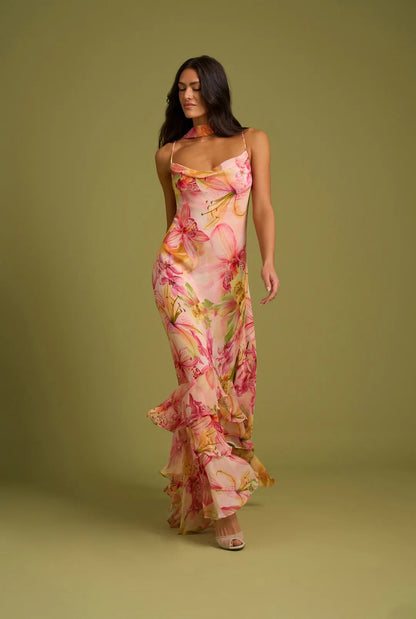 Alinta Sash Maxi Dress