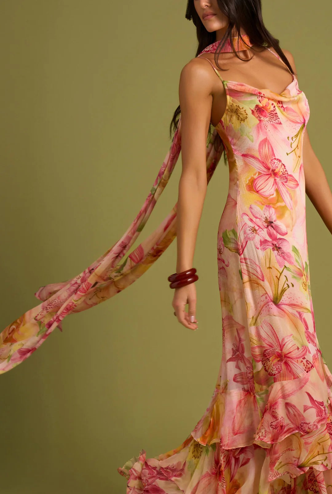 Alinta Sash Maxi Dress