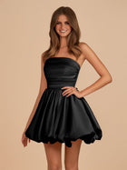 Cecile Satin Cocktail Dress