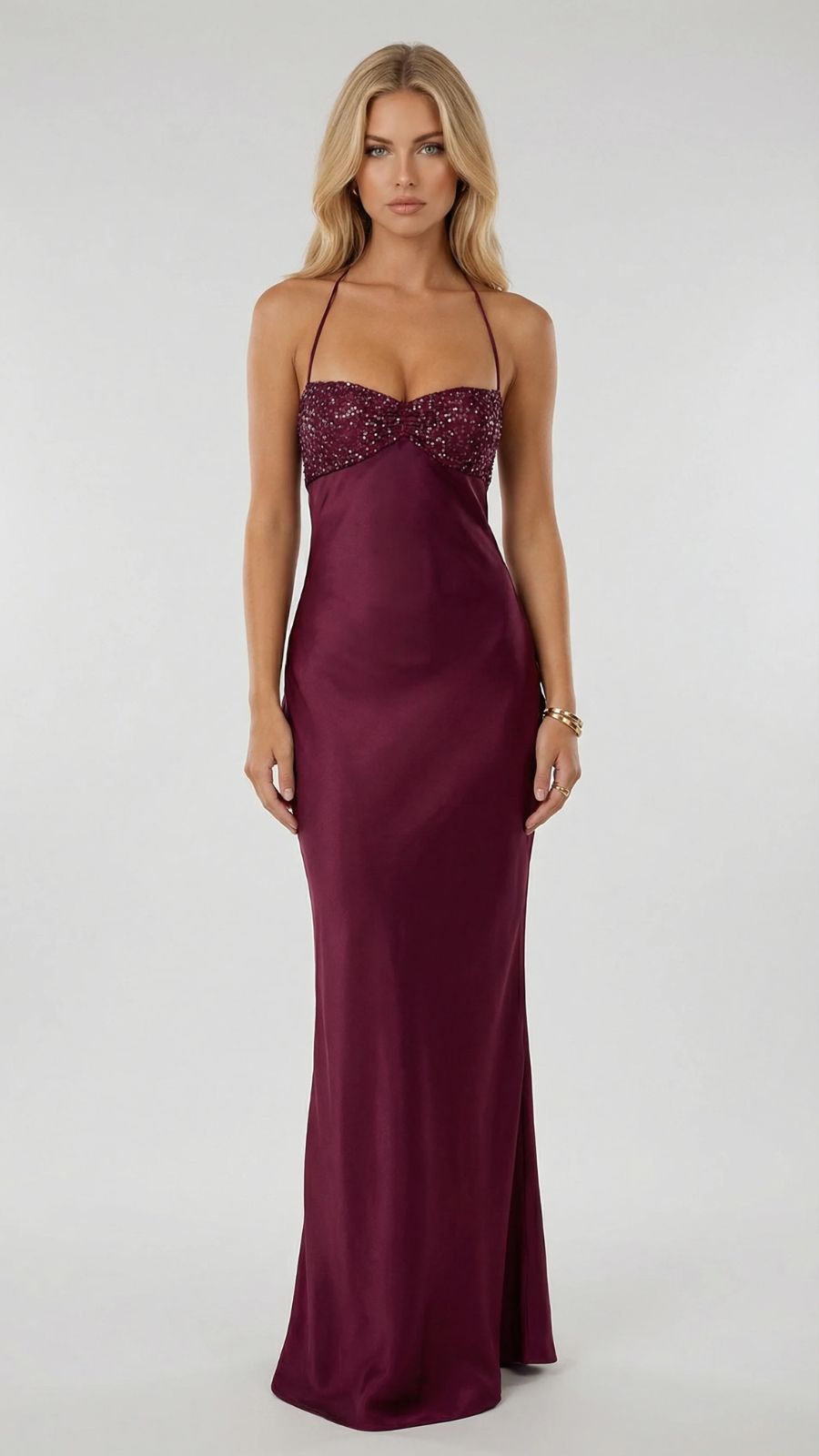Arwen Sequin Maxi Dress