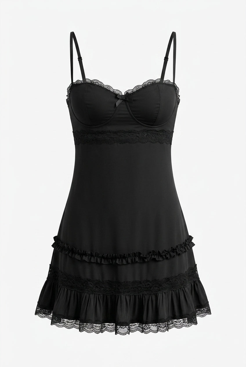 Zelie Lace Mini Dress