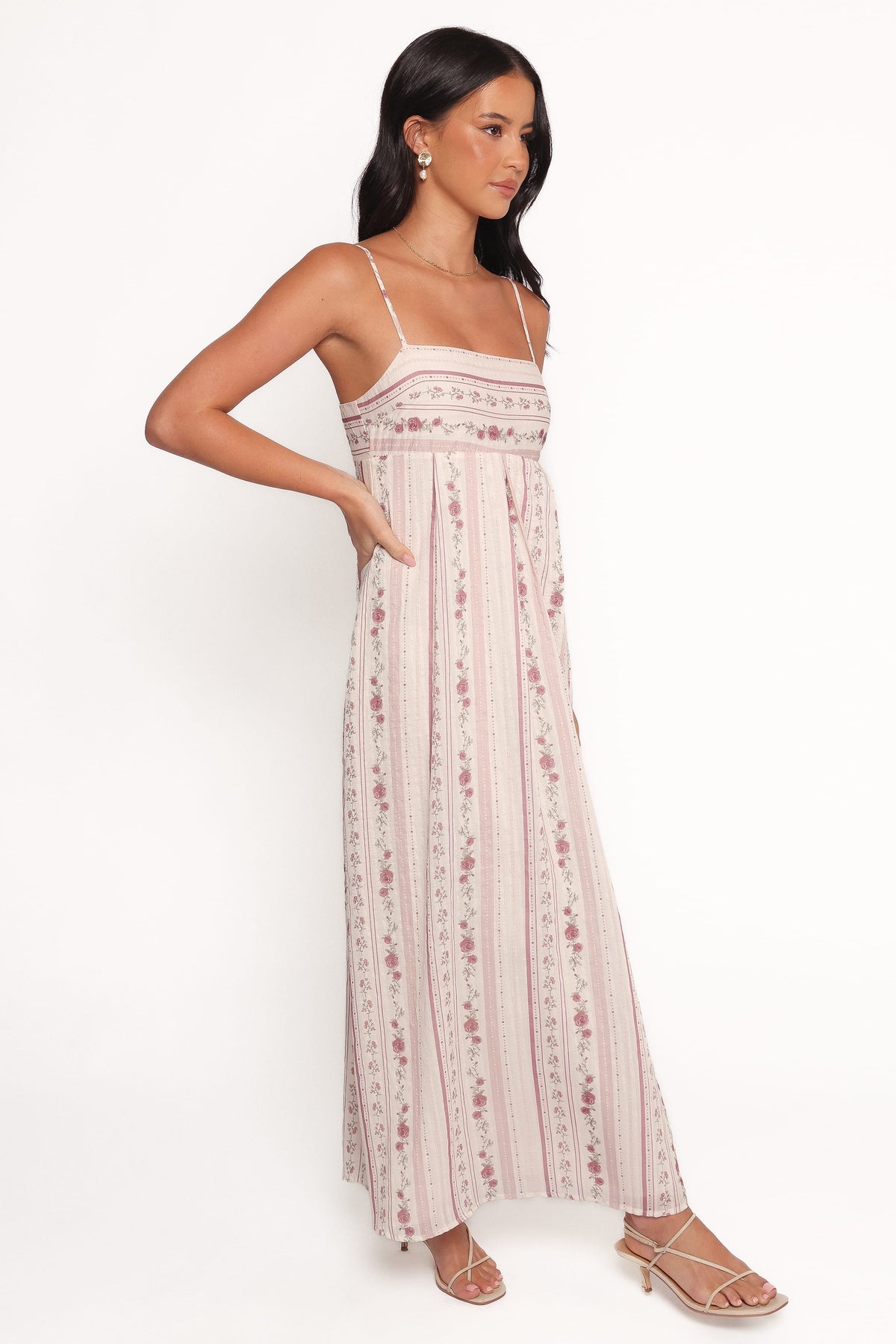Amaris Satin Maxi Dress