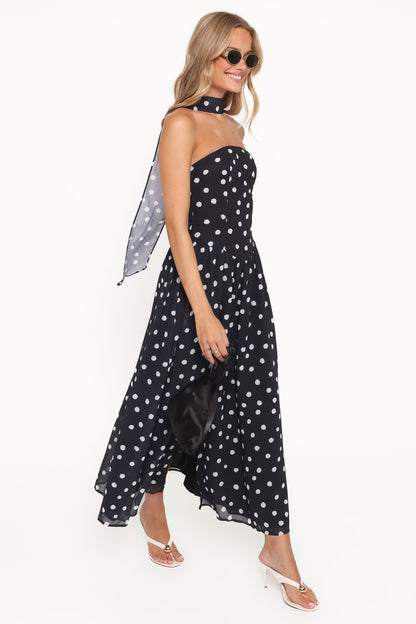 Thalia Strapless Maxi Dress