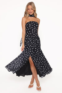 Black Polka Dot