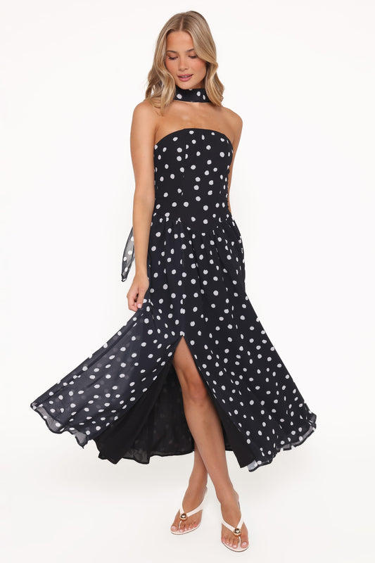 Thalia Strapless Maxi Dress