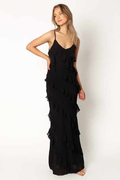 Ciao Ruffle Maxi Dress
