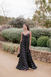 Black Polka Dot