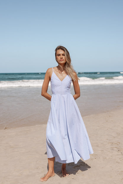 Monica Strappy Maxi Dress