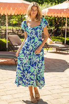 Capri Floral Maxi Dress